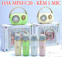 LOA BLUETOOH KARAOKE MINI