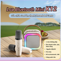 Loa Karaoke Mini K12 Kèm 2 Micro